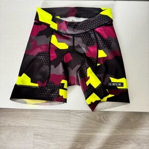 Wattie Ink Tri Cycling Shorts Sz M